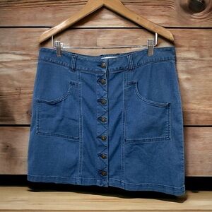 Adventura Women’s Organic Denim Skirt Size 12